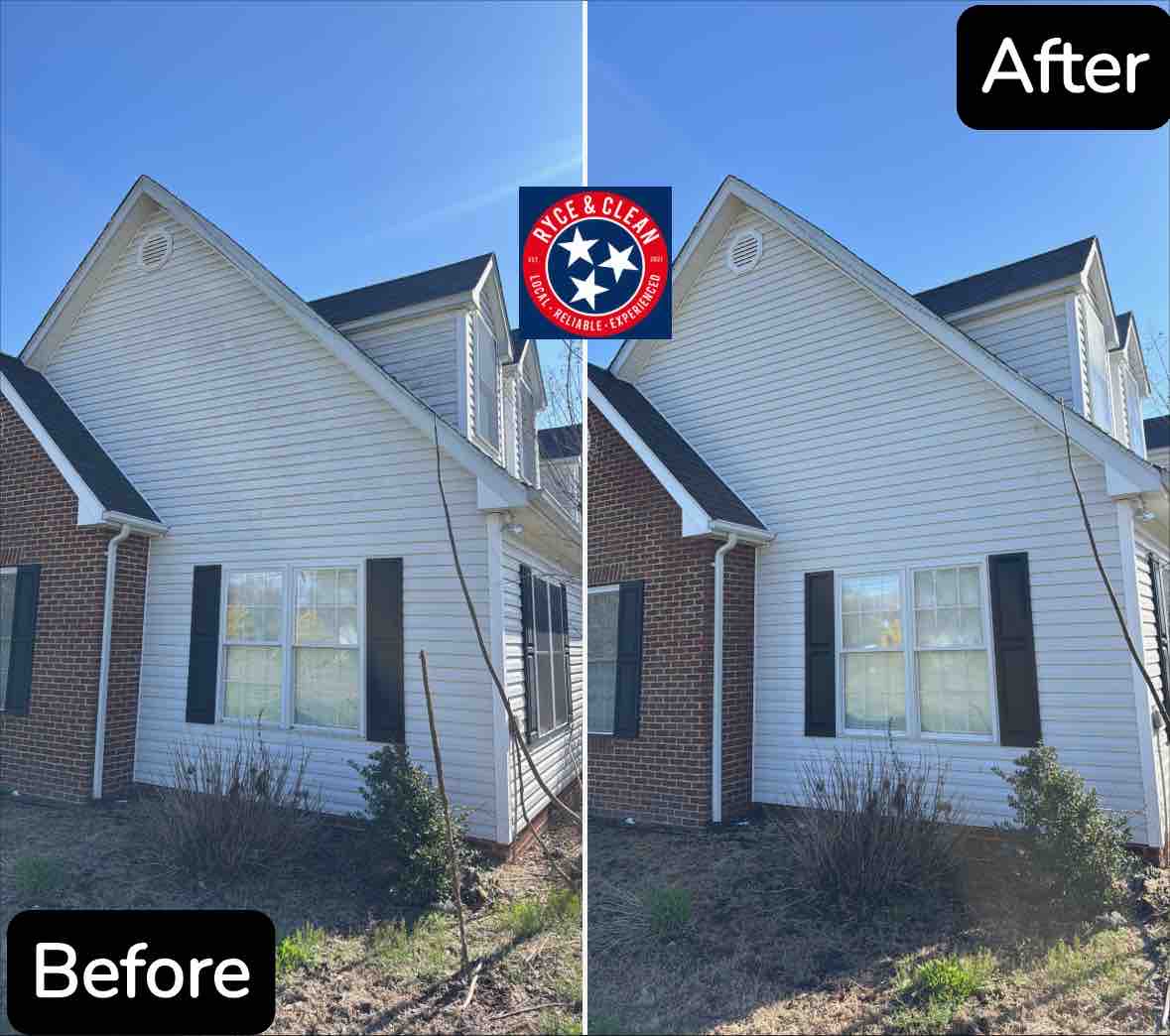 ✨ House Wash in Church Hill, Tennessee | Professional Soft Washing by Ryce & Clean