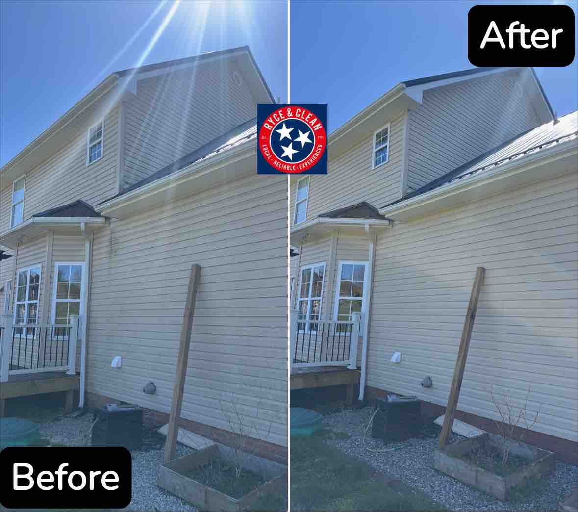 ✨ House Wash in Jonesborough, Tennessee | Professional Soft Washing by Ryce & Clean