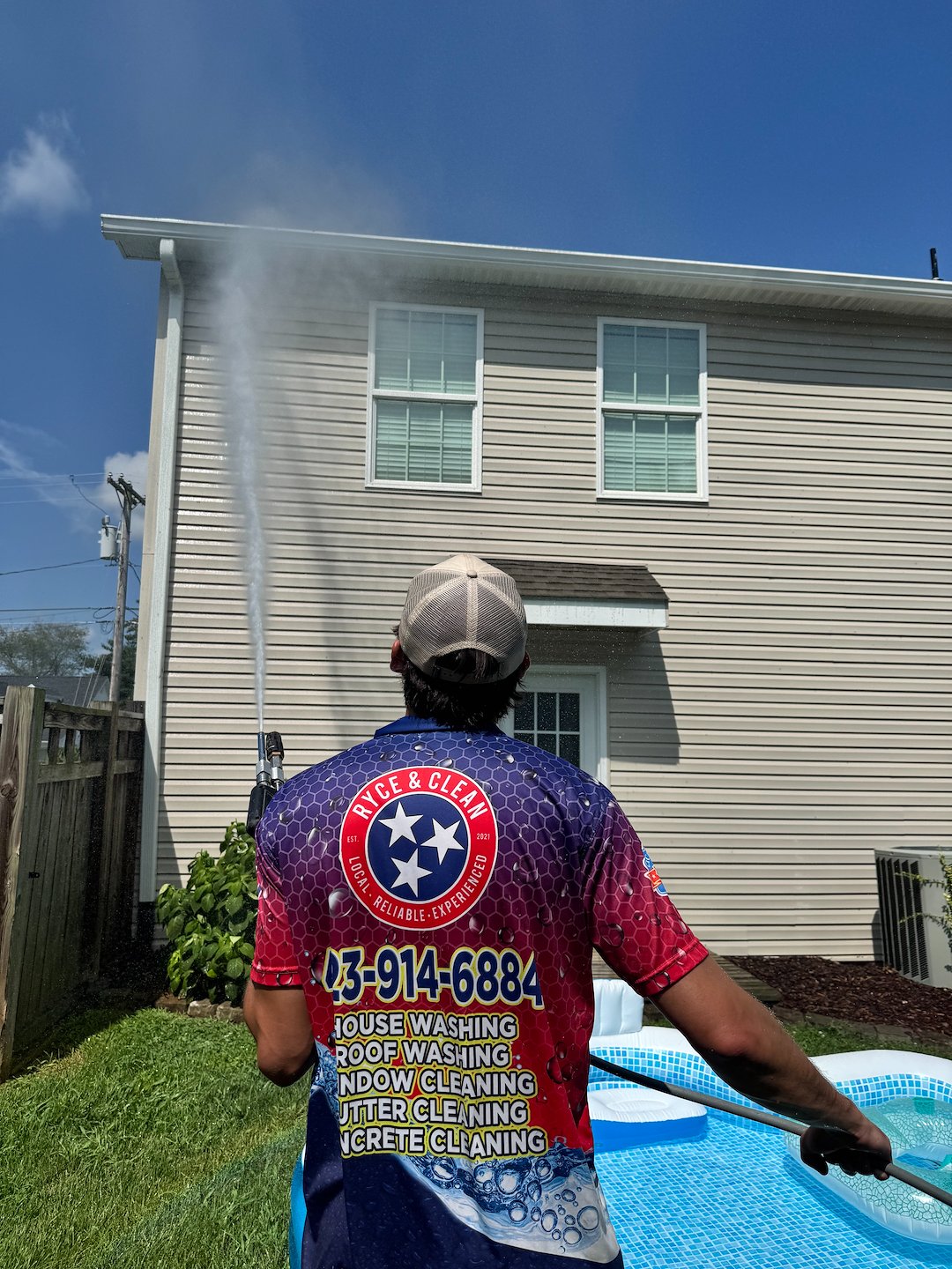 Commercial Pressure Washing Project: 11-Building Apartment Complex