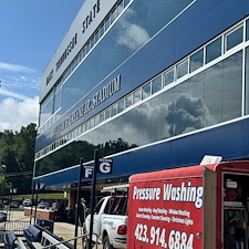 Concrete-Cleaning-at-ETSU-Football-Stadium-Johnson-Citys-Trusted-Pressure-Washing-Pros 2