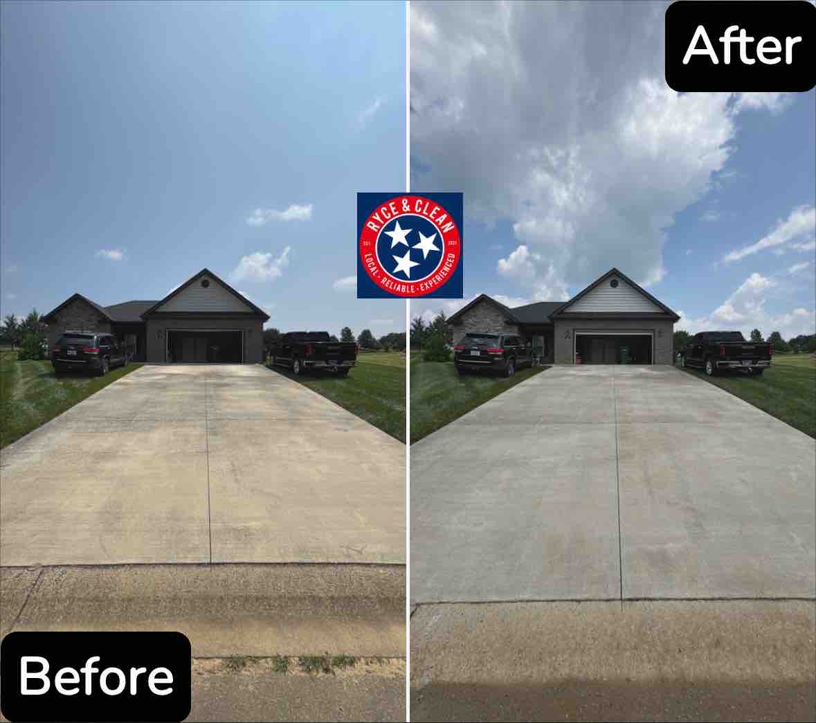 Driveway Cleaning in Greeneville, TN – Professional Results from Ryce & Clean