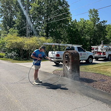 Driveway-Cleaning-in-Johnson-City-Ryce-Clean-Restores-Another-Driveway-to-Like-New-Condition 0