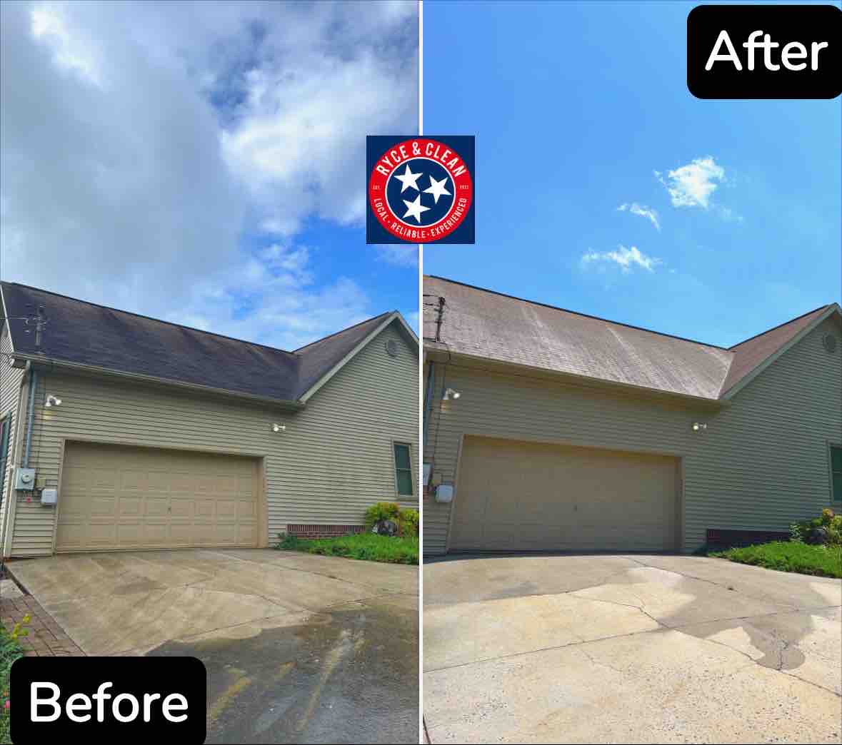 Expert Roof Cleaning in Gray, TN – Ryce & Clean