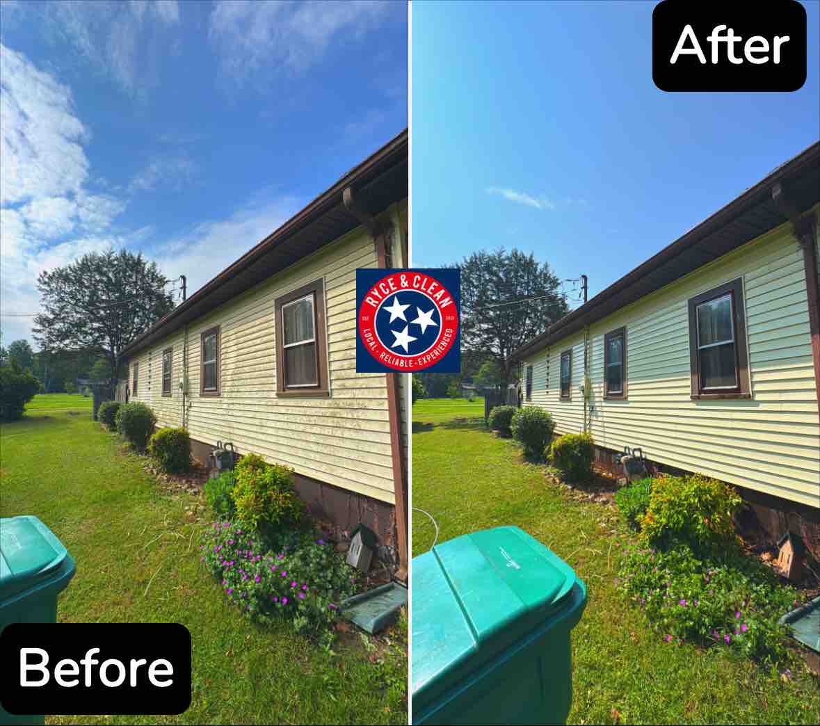 House Washing in Erwin, TN – Restoring Curb Appeal with Ryce & Clean