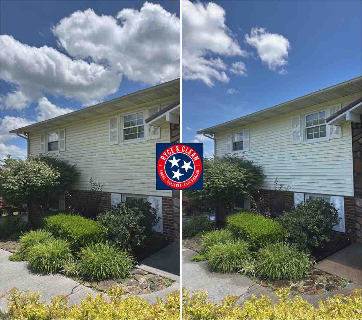 House Washing in Johnson City, TN by Ryce & Clean – Outstanding Results!