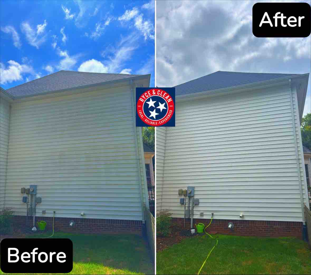 House Washing in Johnson City, TN – Ryce & Clean Restores More Than Just Curb Appeal