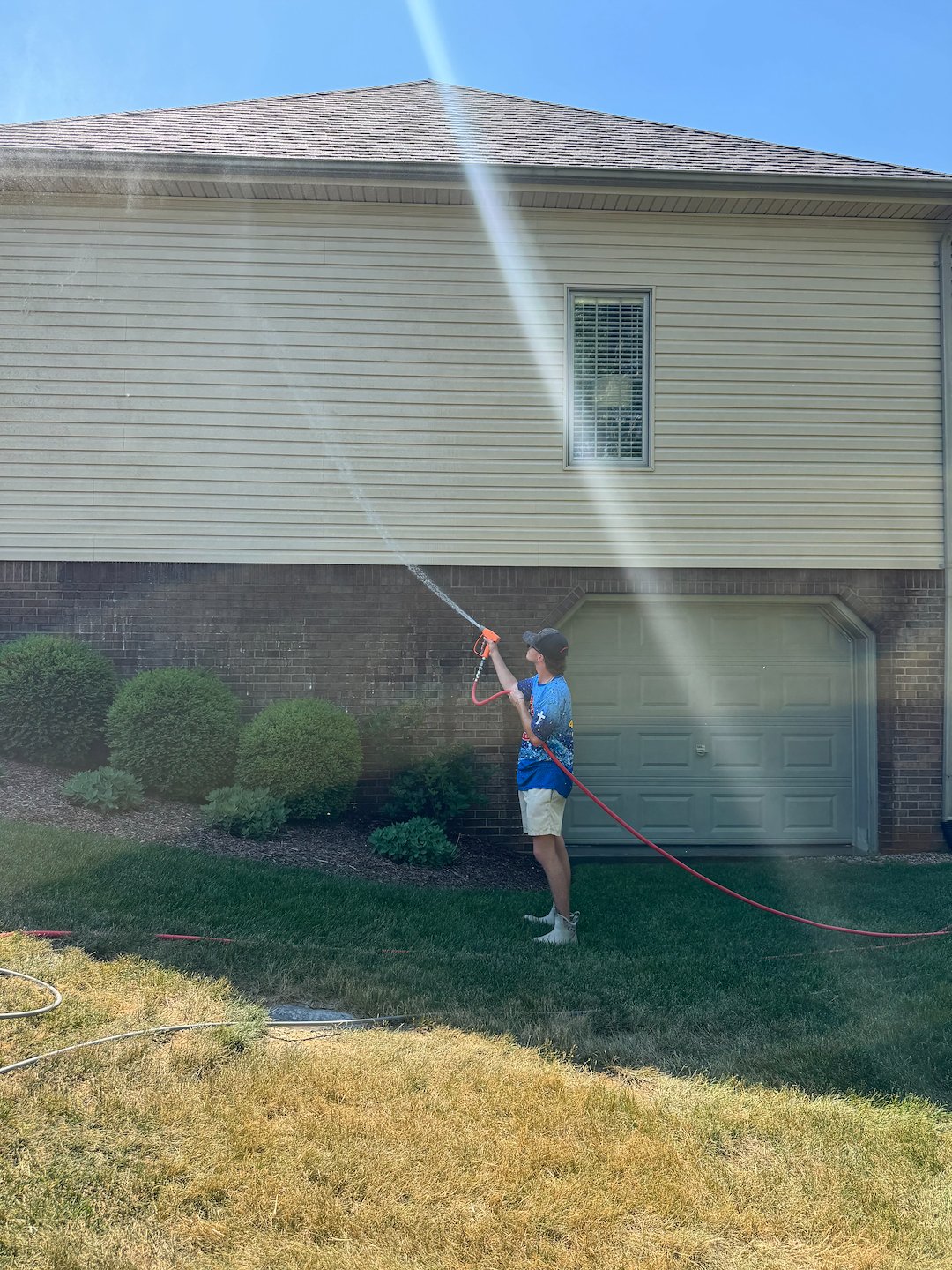 House Washing in Kingsport: Ryce & Clean Delivers Another Stunning Exterior Transformation