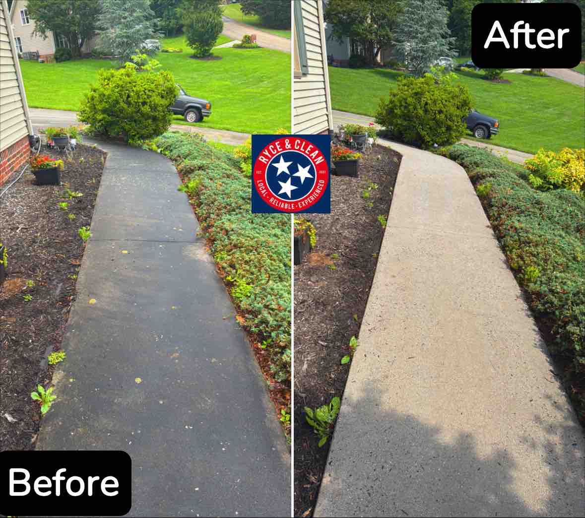Professional Concrete Cleaning in Gray, TN – Ryce & Clean