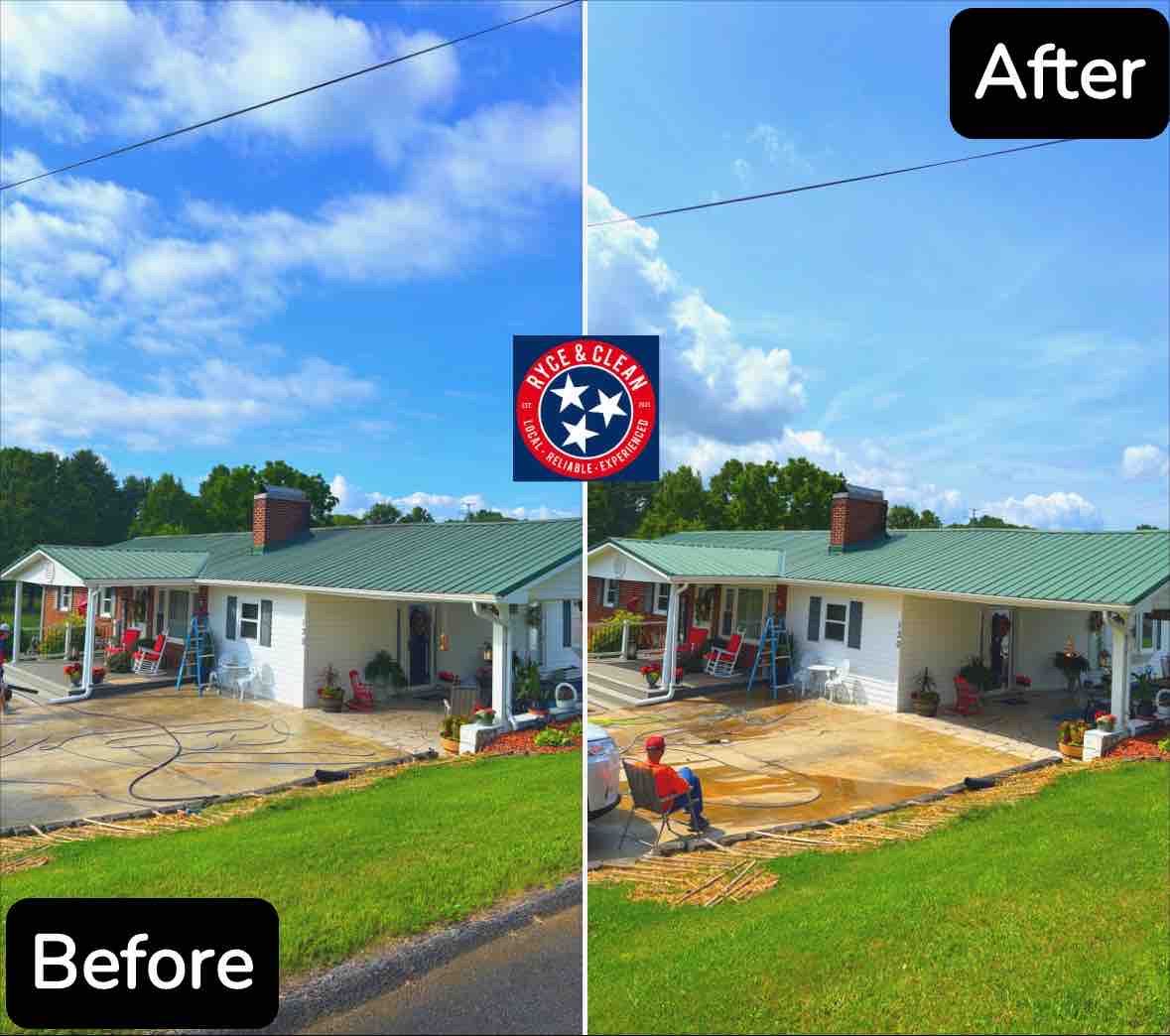 Professional Roof Cleaning in Johnson City, TN – Ryce & Clean