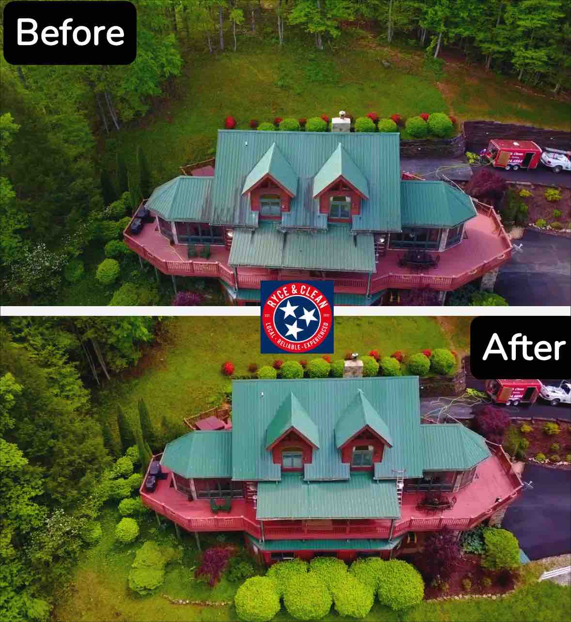 Roof Cleaning in Mountain City, TN – Ryce & Clean Delivers Safe, Lasting Results